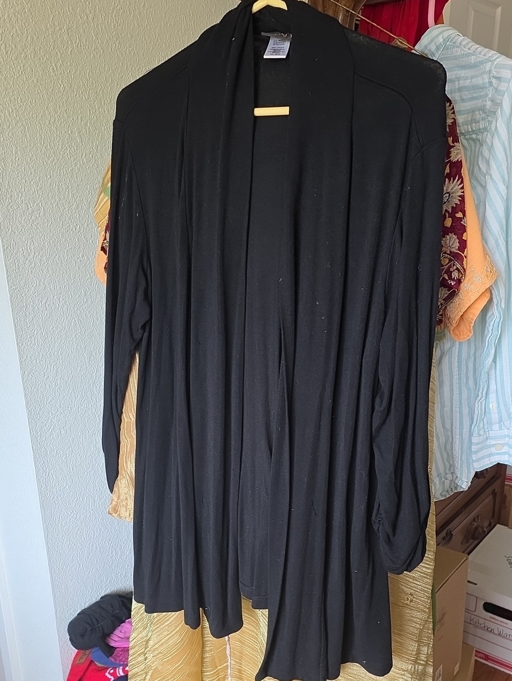 Long Drape Shrug
